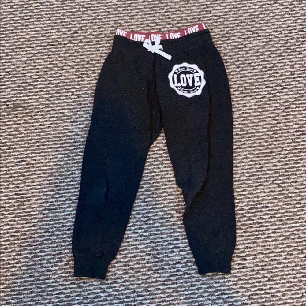 Size 9/10 Kids Reflex Girls “Love” Joggers